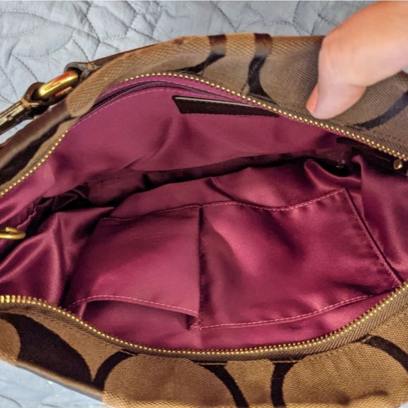 Coach Brown Shoulder Bag - Picture 3 of 5
